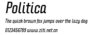 Politica.ttf字體轉換器圖片