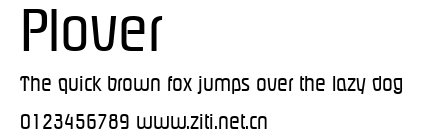 Plover.ttf字體轉換器圖片