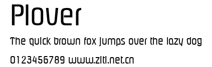 Plover.ttf字體轉換器圖片