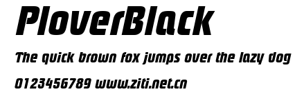 PloverBlack.ttf