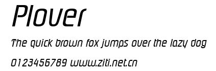 Plover.ttf字體轉換器圖片