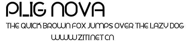 Plig nova.ttf字體轉換器圖片