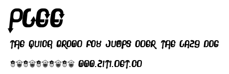 Plee.ttf字體轉換器圖片