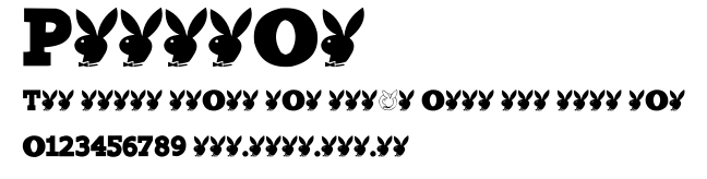 Playtoy.ttf字體轉換器圖片