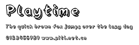 Playtime.otf字體轉換器圖片