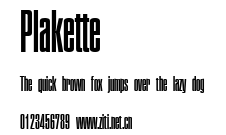 Plakette.ttf字體轉換器圖片