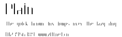 Plain.ttf字體轉換器圖片