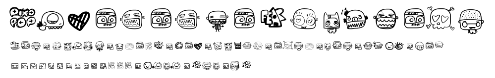 PixopopMonstalove.ttf字體轉換器圖片