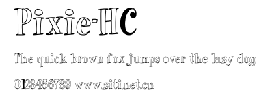 Pixie-HC.ttf字體轉換器圖片