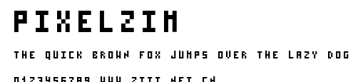 Pixelzim.ttf字體轉換器圖片