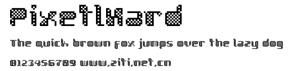 PixetlHard.ttf字體轉換器圖片