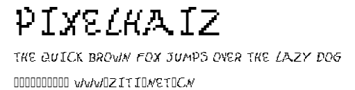 Pixelhaiz.ttf字體轉換器圖片