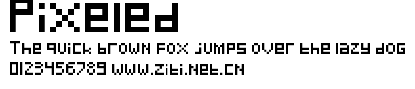 Pixeled.ttf字體轉換器圖片