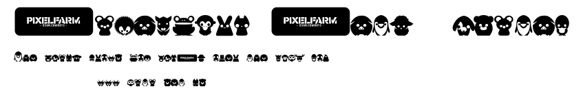 Pixelfarm Pets (united).ttf字體轉換器圖片