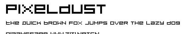 Pixeldust.ttf字體轉換器圖片
