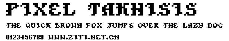 Pixel Takhisis.otf