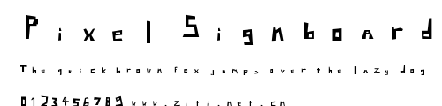 Pixel Signboard.ttf