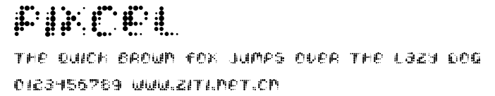 Pixcel.ttf字體轉換器圖片