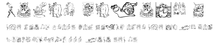 Pixar family 2.ttf字體轉換器圖片