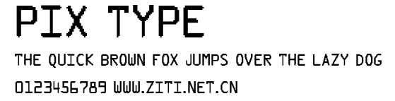 Pix Type.otf字體轉換器圖片