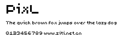 PixL.ttf字體轉換器圖片