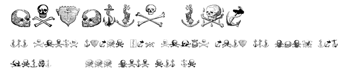 Pirates Two.ttf字體轉換器圖片
