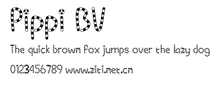 Pippi BV.ttf字體轉換器圖片