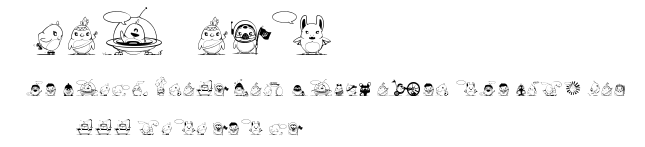 Piou Font.ttf字體轉換器圖片