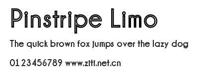 Pinstripe Limo.ttf字體轉換器圖片