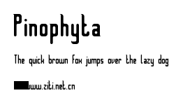 Pinophyta .ttf字體轉換器圖片