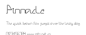 Pinnacle.otf字體轉換器圖片