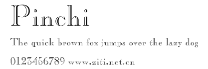 Pinchi.ttf字體轉換器圖片