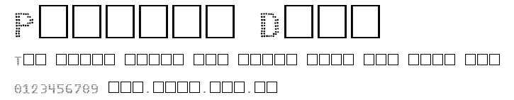Pinball Data.ttf字體轉換器圖片
