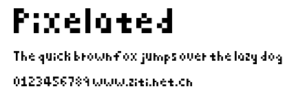 Pixelated.ttf