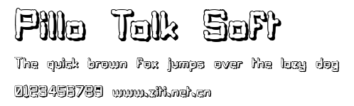 Pillo Talk Soft.ttf字體轉換器圖片
