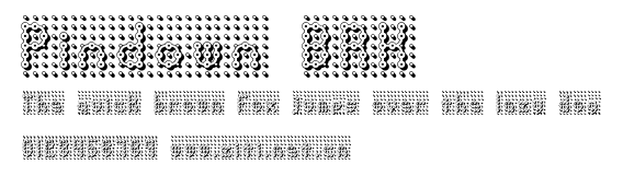 Pindown BRK.ttf字體轉換器圖片