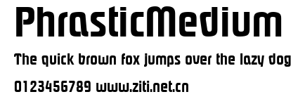 PhrasticMedium.ttf字體轉換器圖片