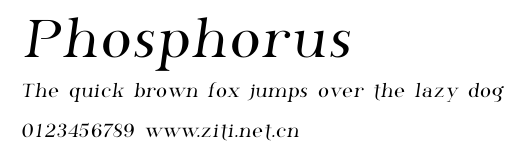 Phosphorus.ttf字體轉換器圖片
