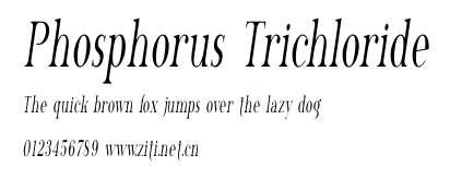 Phosphorus Trichloride.ttf字體轉換器圖片