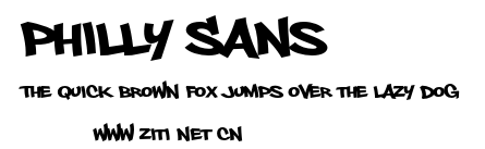 Philly Sans.otf字體轉換器圖片