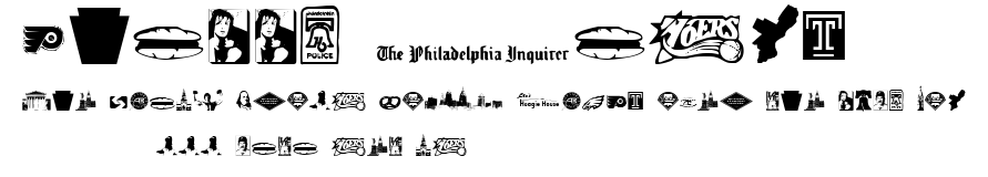 Philly Dings.ttf字體轉換器圖片