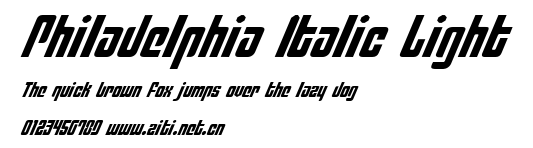 Philadelphia Italic Light.ttf字體轉換器圖片
