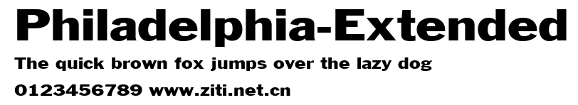 Philadelphia-Extended.ttf字體轉換器圖片