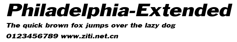 Philadelphia-Extended.ttf字體轉換器圖片