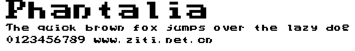 Phantalia.ttf字體轉換器圖片