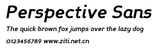 Perspective Sans.ttf字體轉換器圖片