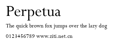 Perpetua.ttf字體轉換器圖片