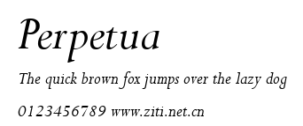 Perpetua.ttf字體轉換器圖片