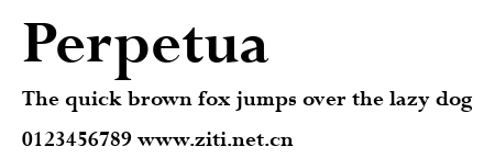 Perpetua.ttf字體轉換器圖片