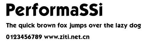 PerformaSSi.ttf字體轉換器圖片